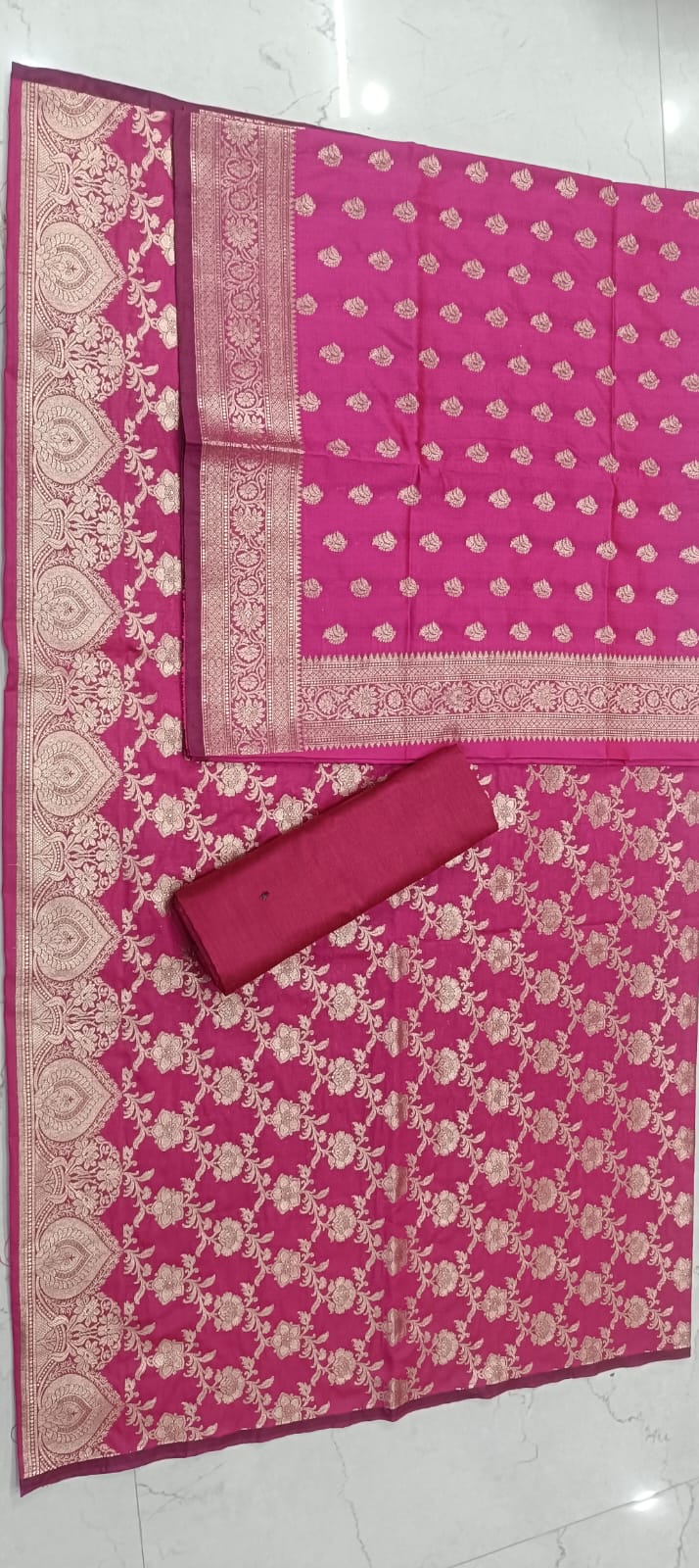 AHAMAURA BANARASI KATAAN SILK