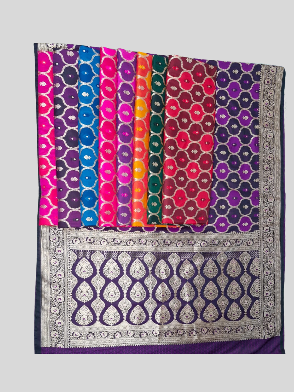 Ahamaura Pure Mashru Silk Banarasi Saree for Women