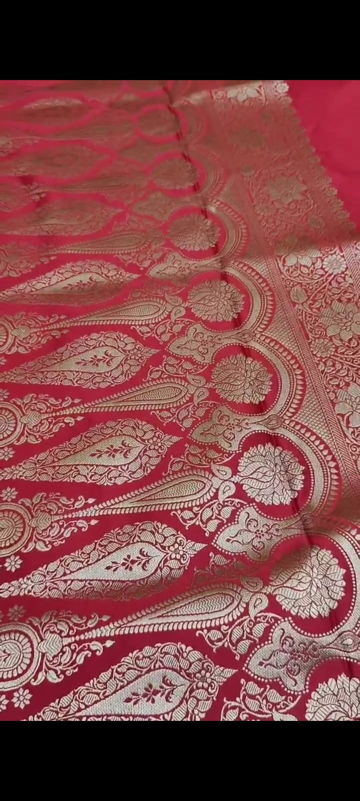 Ahamaura Banarasi Deyble Mashru Silk Saree