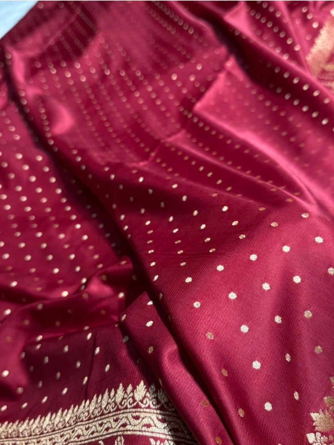 Ahamaura Banarasi Deyble Mashru Silk Soft Heavy Quality Saree with Zari & Mina Work for Women – Traditional & Trendy