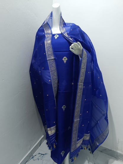 AHAMAAURA BANARASI COTTON SILK SUITS