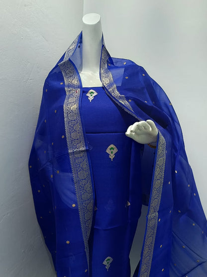 AHAMAAURA BANARASI COTTON SILK SUITS