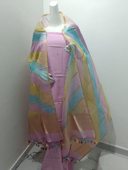 AHAMAAURA BANARASI COTTON SILK SUITS