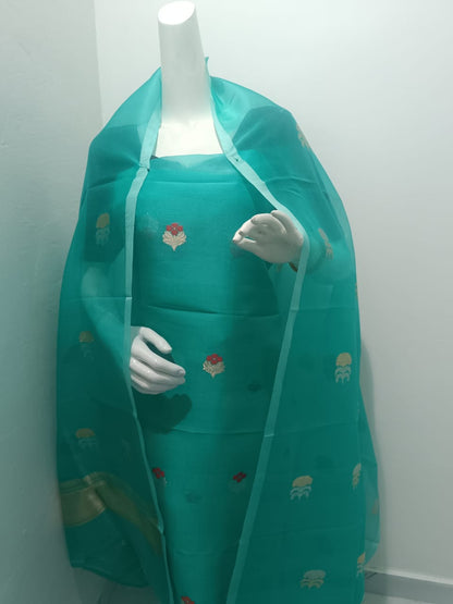 AHAMAAURA BANARASI COTTON SILK SUITS