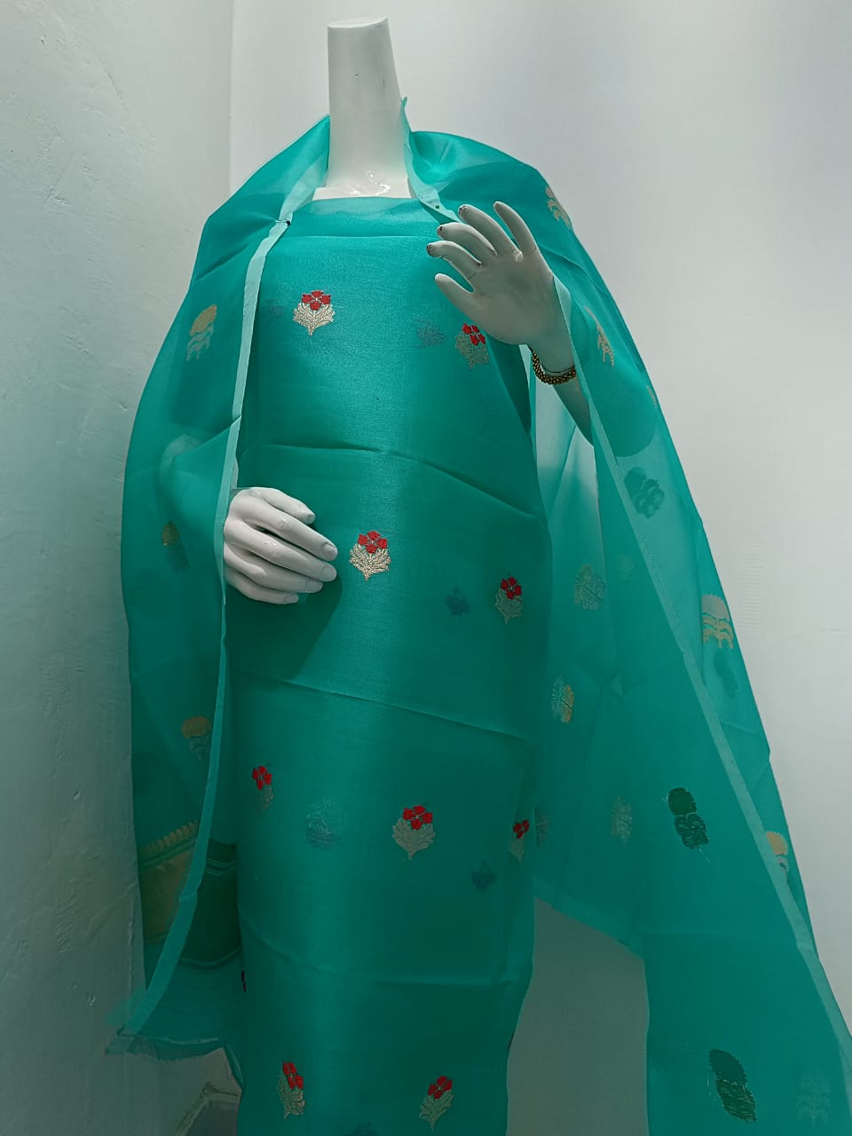 AHAMAAURA BANARASI COTTON SILK SUITS