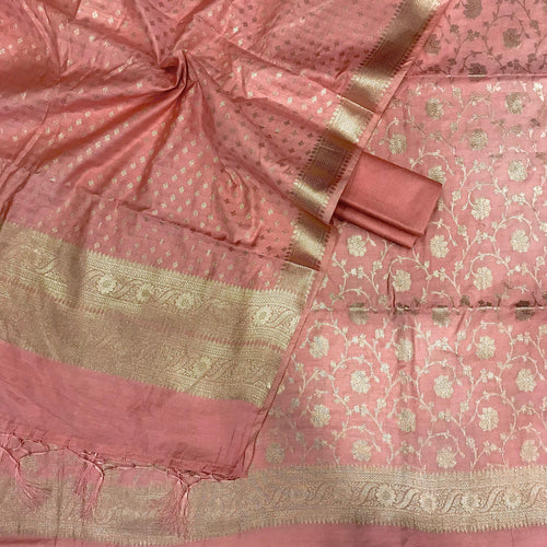 AHAMAURA BANARASI DAYBEL SILK COTTON SUITS