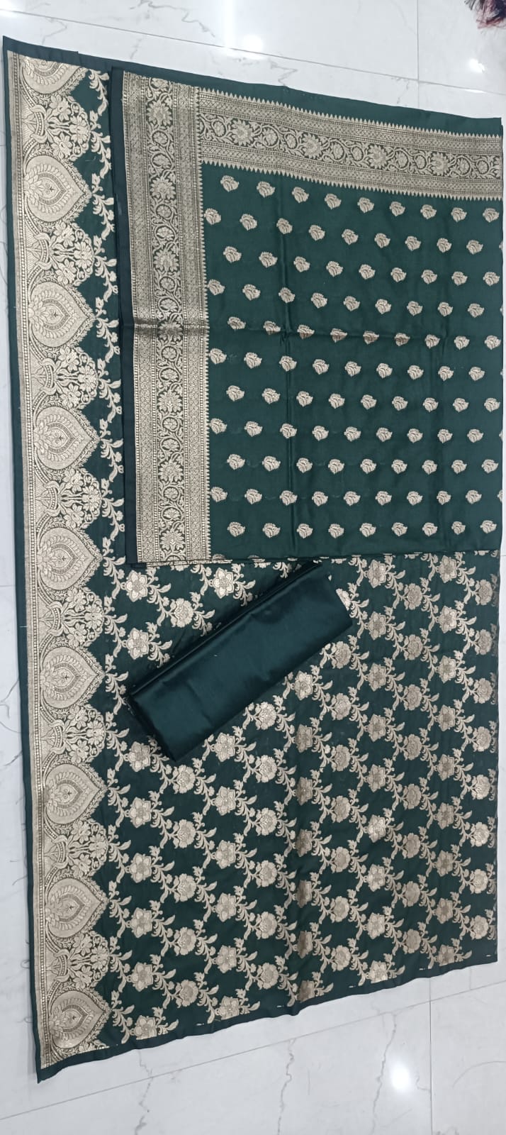 AHAMAURA BANARASI KATAAN SILK