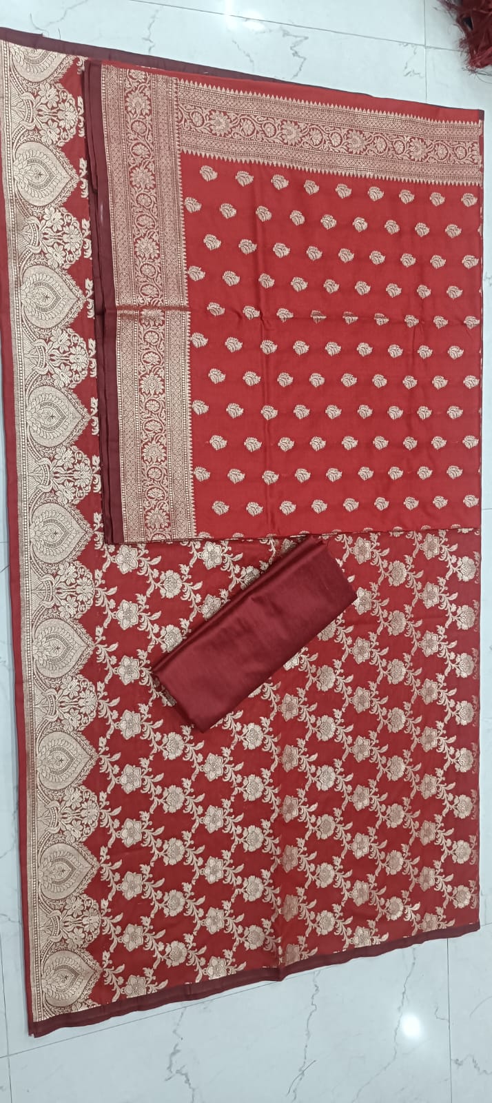 AHAMAURA BANARASI KATAAN SILK