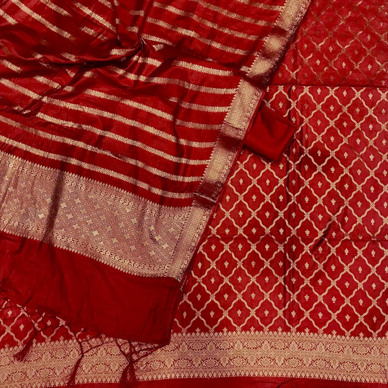 Ahamaura cotton silk suit