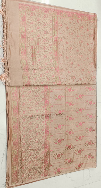 Ahamaura Banarasi handloom katan silk suit