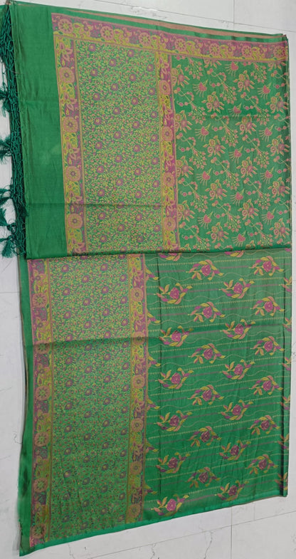 Ahamaura Banarasi handloom katan silk suit