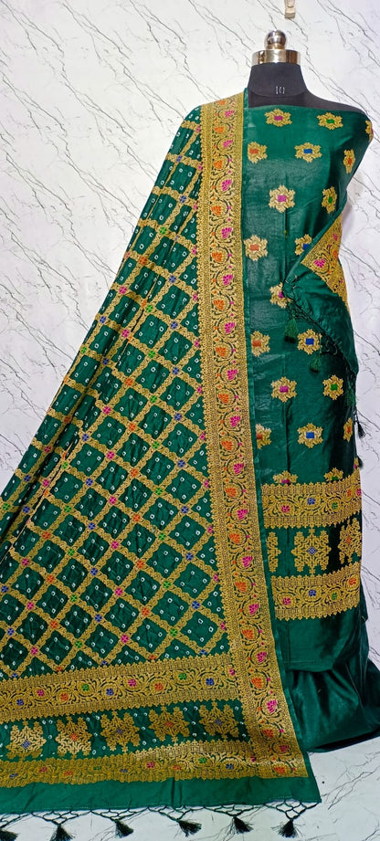 Ahamaura Dupion silk suit