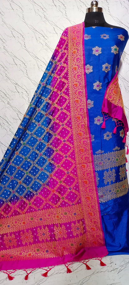 Ahamaura Dupion silk suit