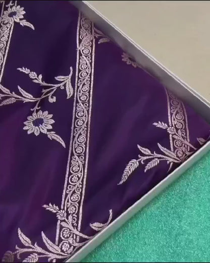 Ahamaura Mashru Silk Banarasi Saree