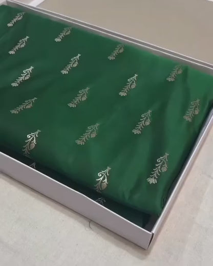 Ahamaura Mashru Silk Banarasi Saree