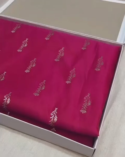 Ahamaura Mashru Silk Banarasi Saree